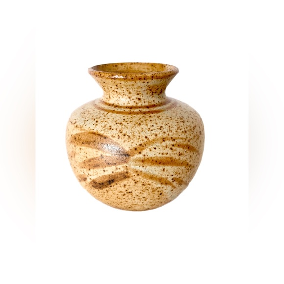 Handcrafted Speckled Pottery Pair - Picture 5 of 14